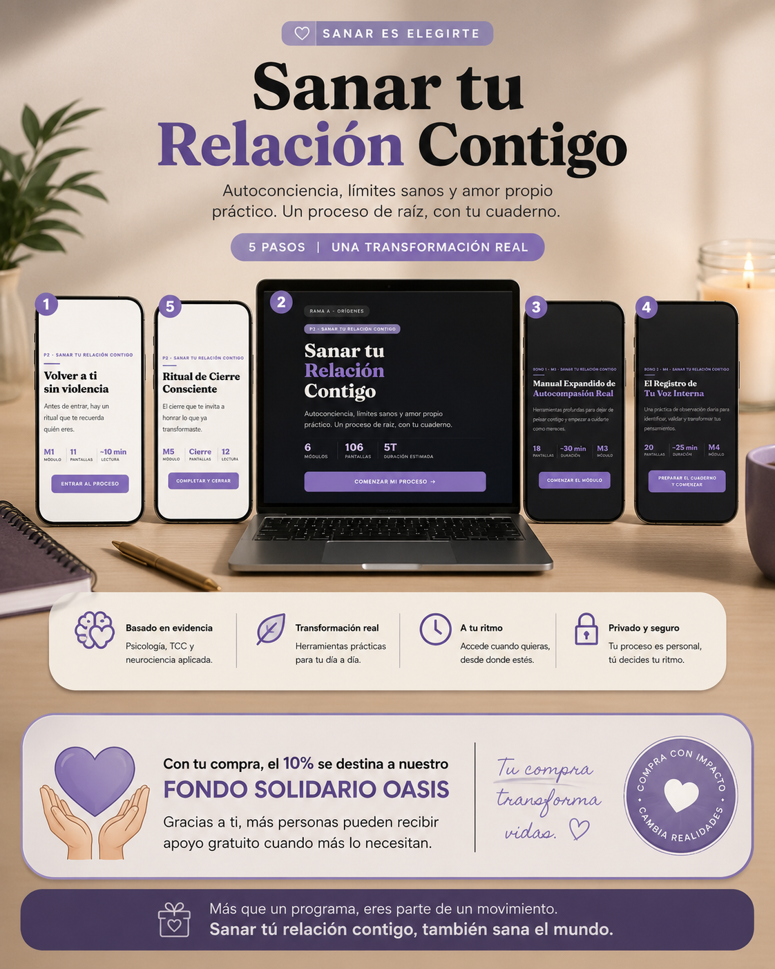 Sanar Tu Relación Contigo — vista del producto